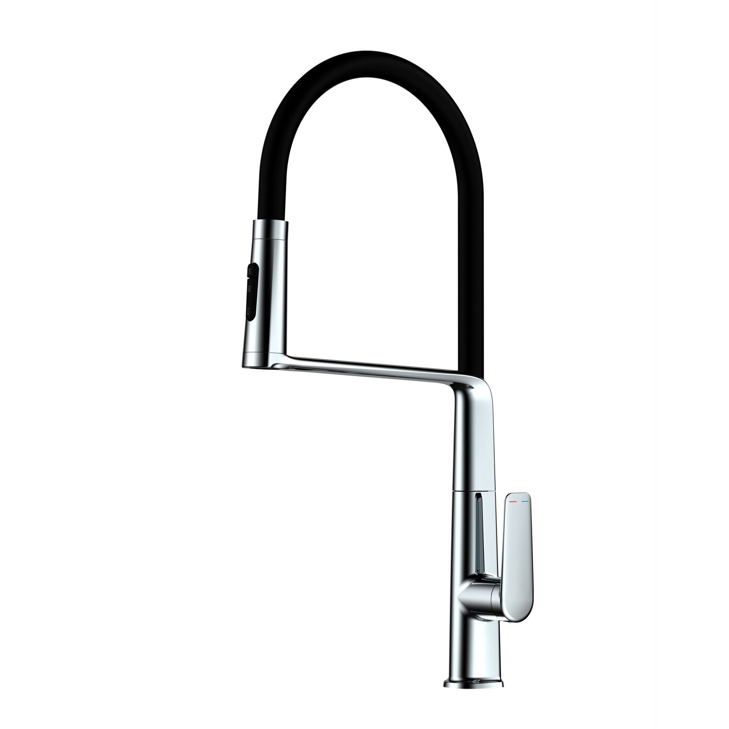 Смеситель Vincea VKF-118CH для кухни, с гибким изливом, цвет хром