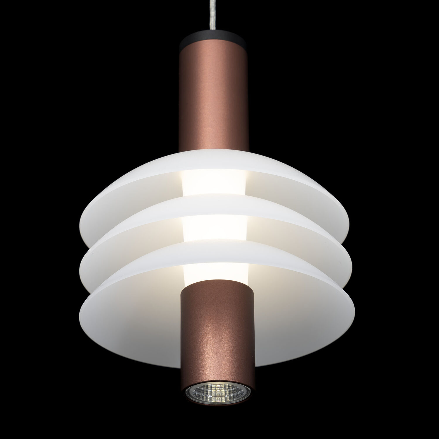 Подвесной светильник Citilux Майя CL202012, арматура махагон - фото 1