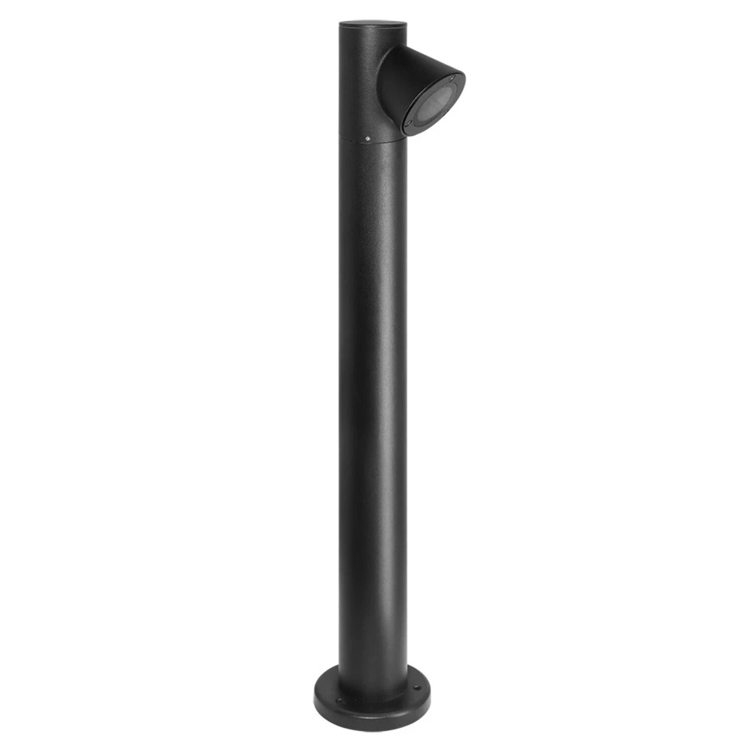 Ландшафтный светильник Arte Lamp Brooklyn A2063PA-1BK, арматура черный, плафон алюминий черный
