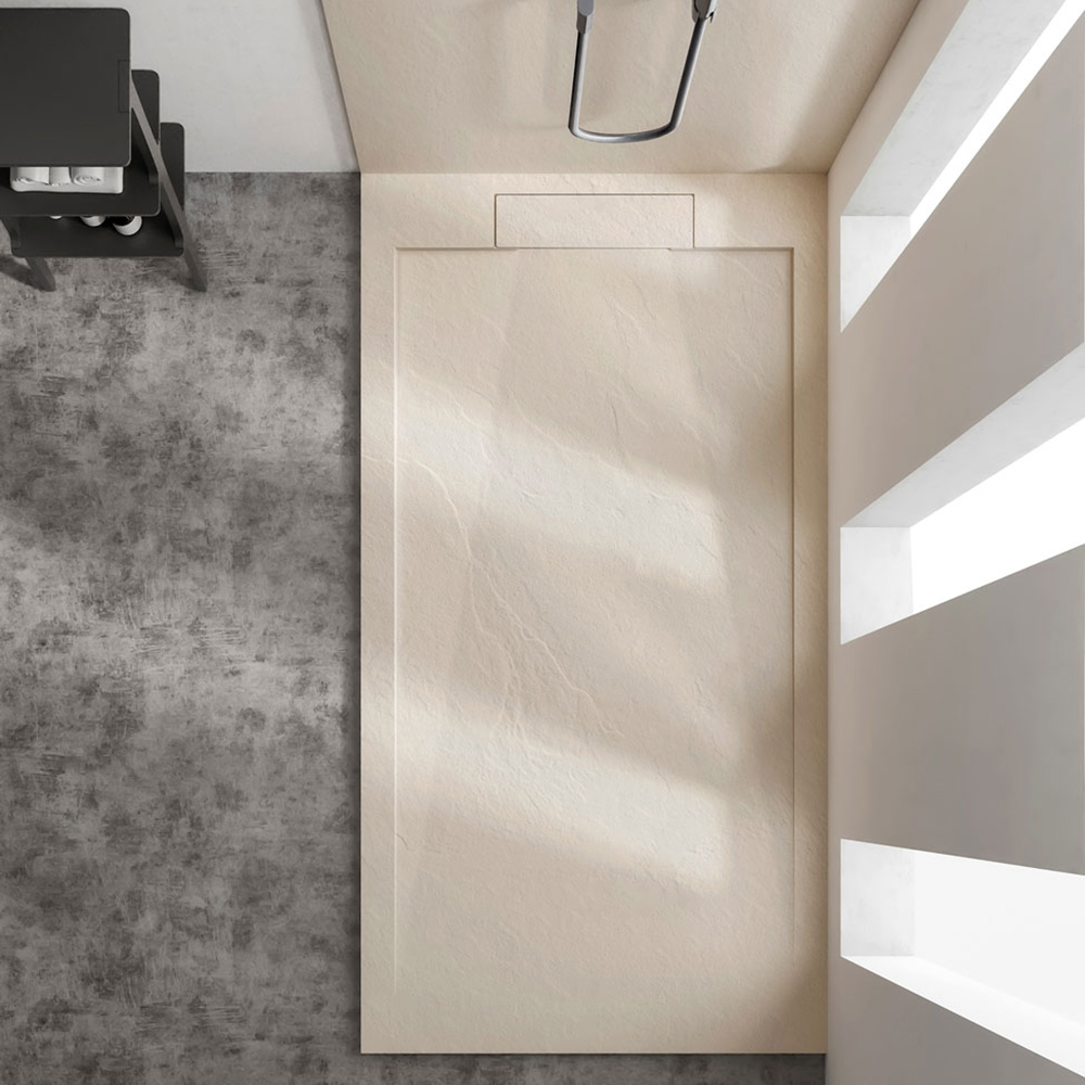 Поддон Vincea VST-4SRL 120x90, искусственный камень, цвет бежевый - фото 1