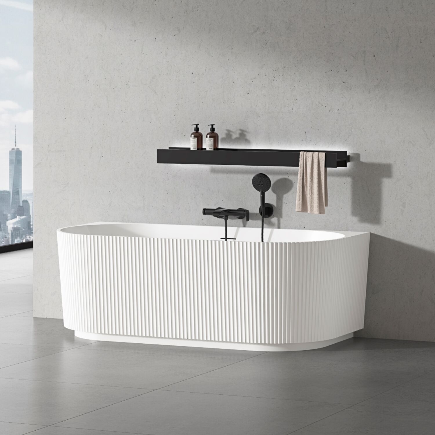 Ванна Vincea VBT-706-1700 170x80 акриловая, цвет белый