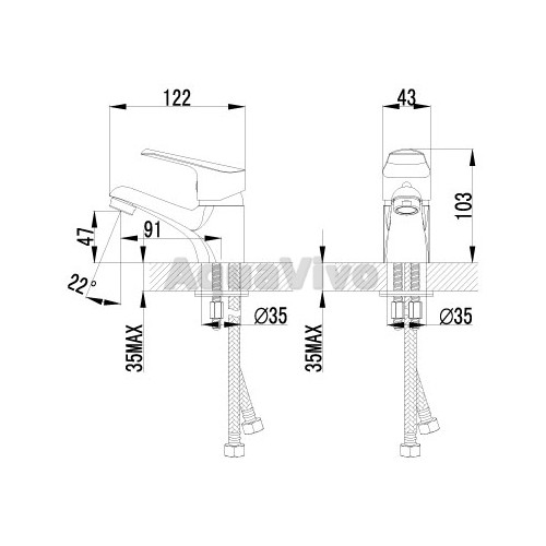 Смеситель Lemark Partner LM6556C для раковины - фото 1