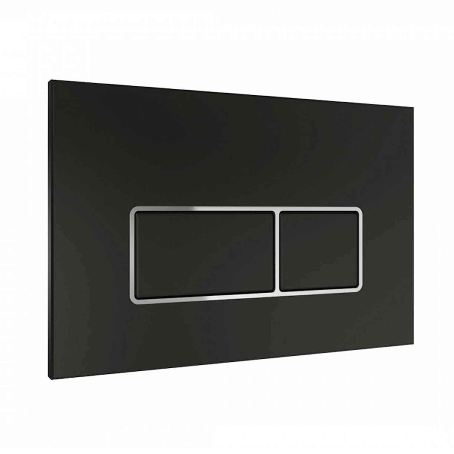 Комплект: Бачок JK01252+Кнопка JK205552 черная/хром+Herba T JK0153033 приставной / напольный унитаз, смыв торнадо - фото 1