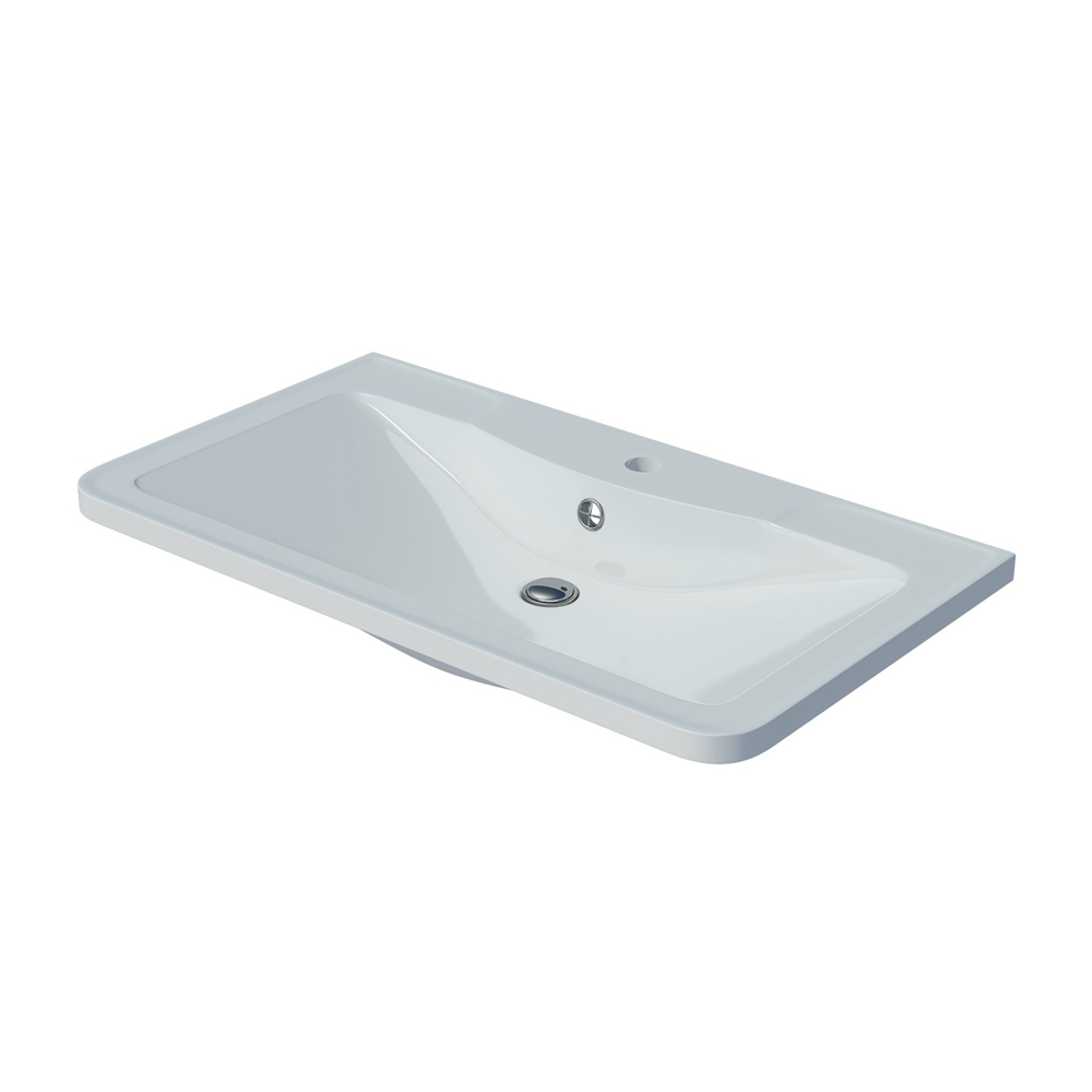 Мебель для ванной Corozo Алабама Z2 80, подвесная, цвет белый - фото 1