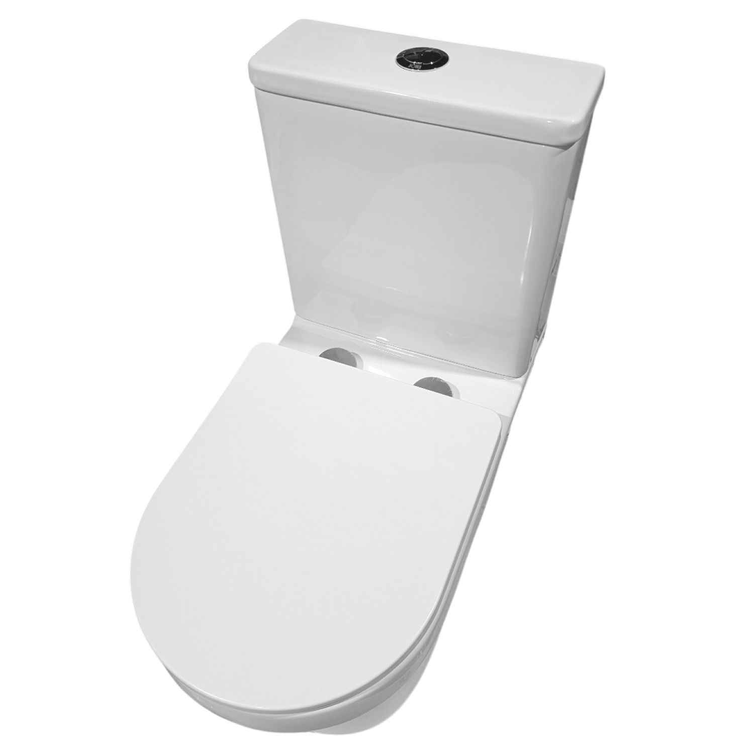 Унитаз Joki Solo JK01012035 напольный, безободковый, с сиденьем микролифт, цвет белый