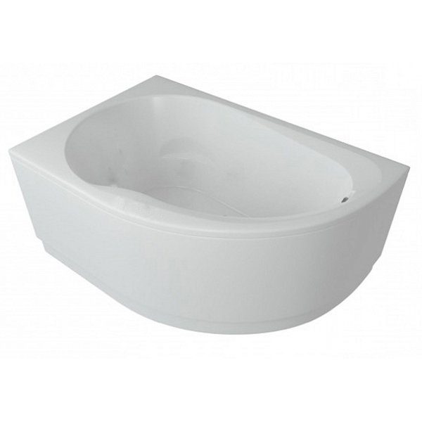 Акриловая ванна Акватек Вирго 150х100, левая, цвет белый - фото 1