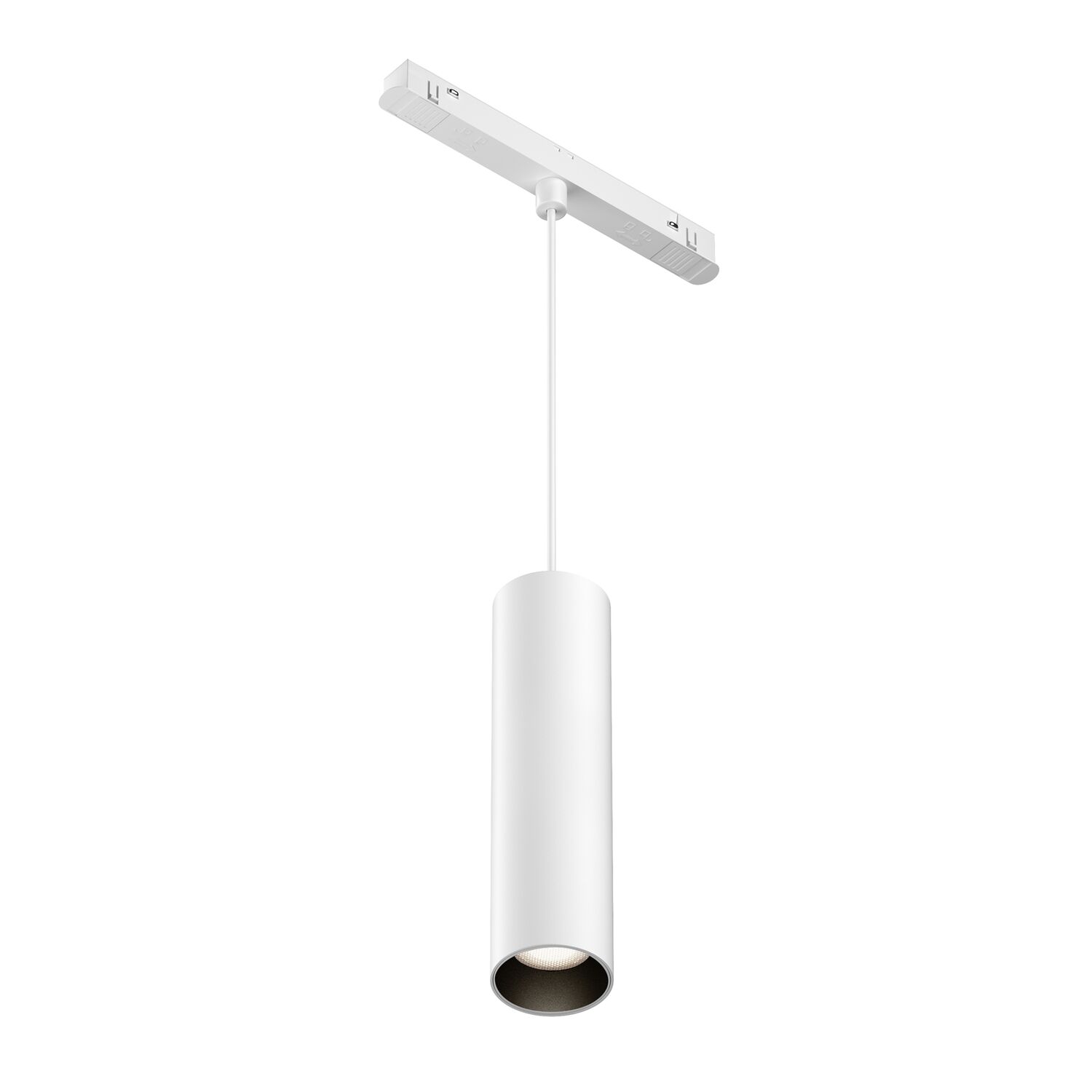 Трековый подвесной светильник Maytoni Focus LED TR041-2-12W4K-W, арматура белая   