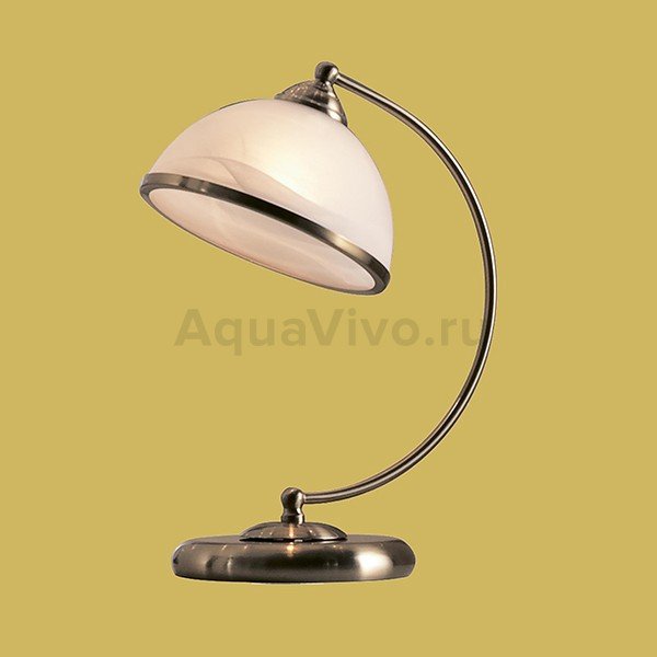 Интерьерная настольная лампа Citilux Лугано CL403813, плафон стекло белое, 18х28 см