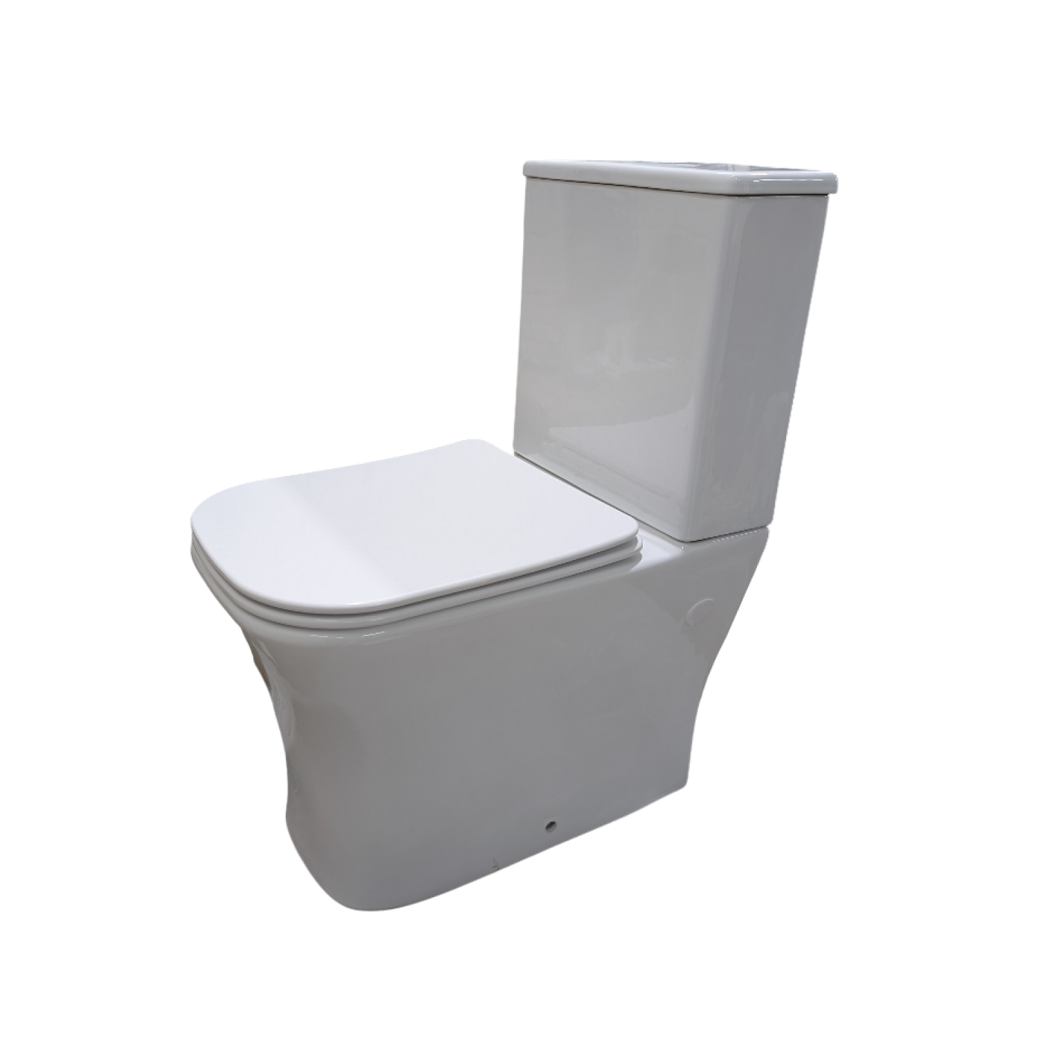 Унитаз Joki Verna JK3052011 напольный, безободковый, с сиденьем микролифт, цвет  белый