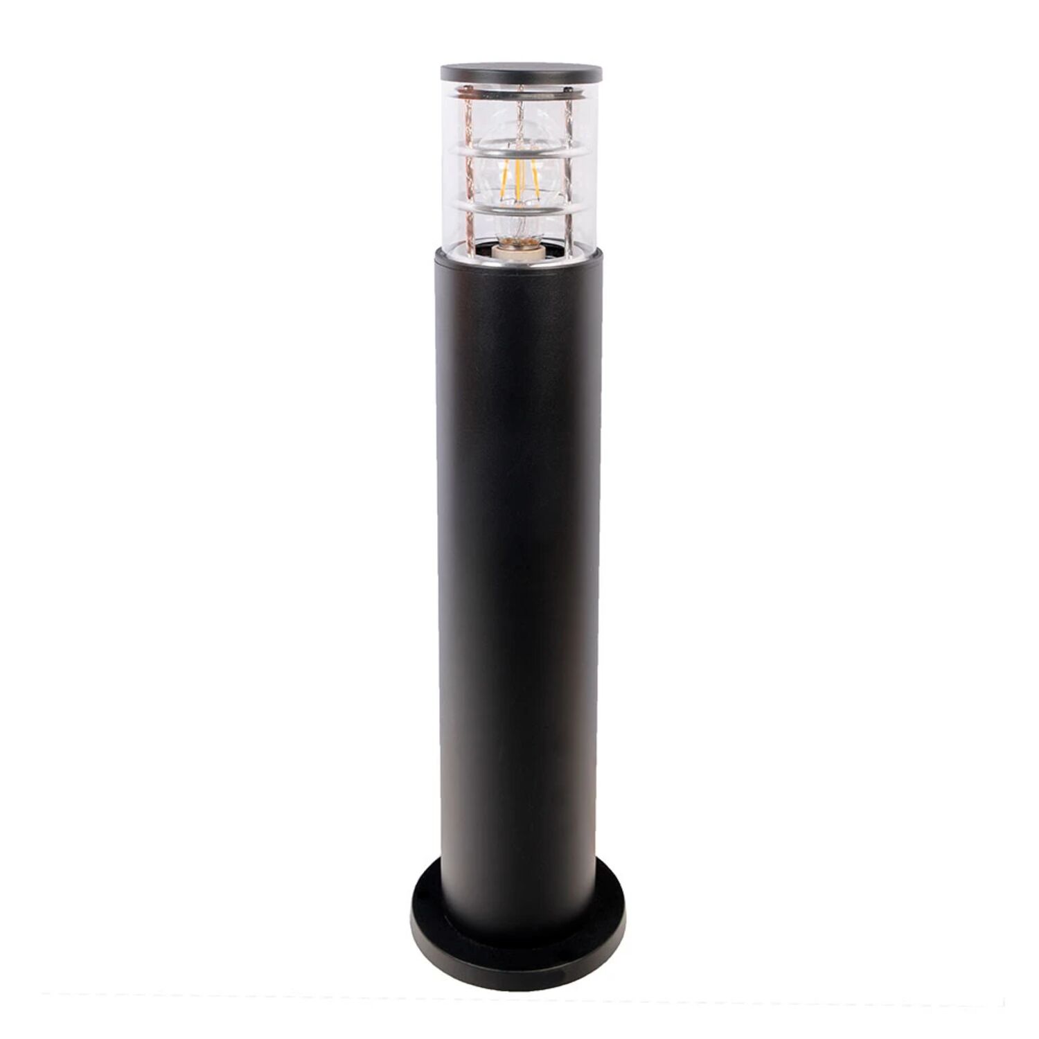 Ландшафтный светильник Arte Lamp Tokyo A5316PA-1BK, арматура черный, плафон стекло прозрачное