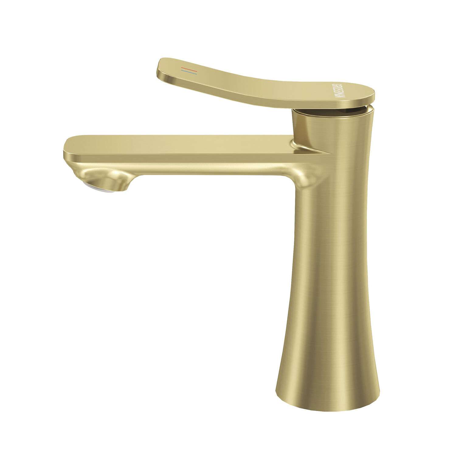 Смеситель Grossman Advans 510.K35.09.320 для раковины, цвет золото сатиновое - фото 1