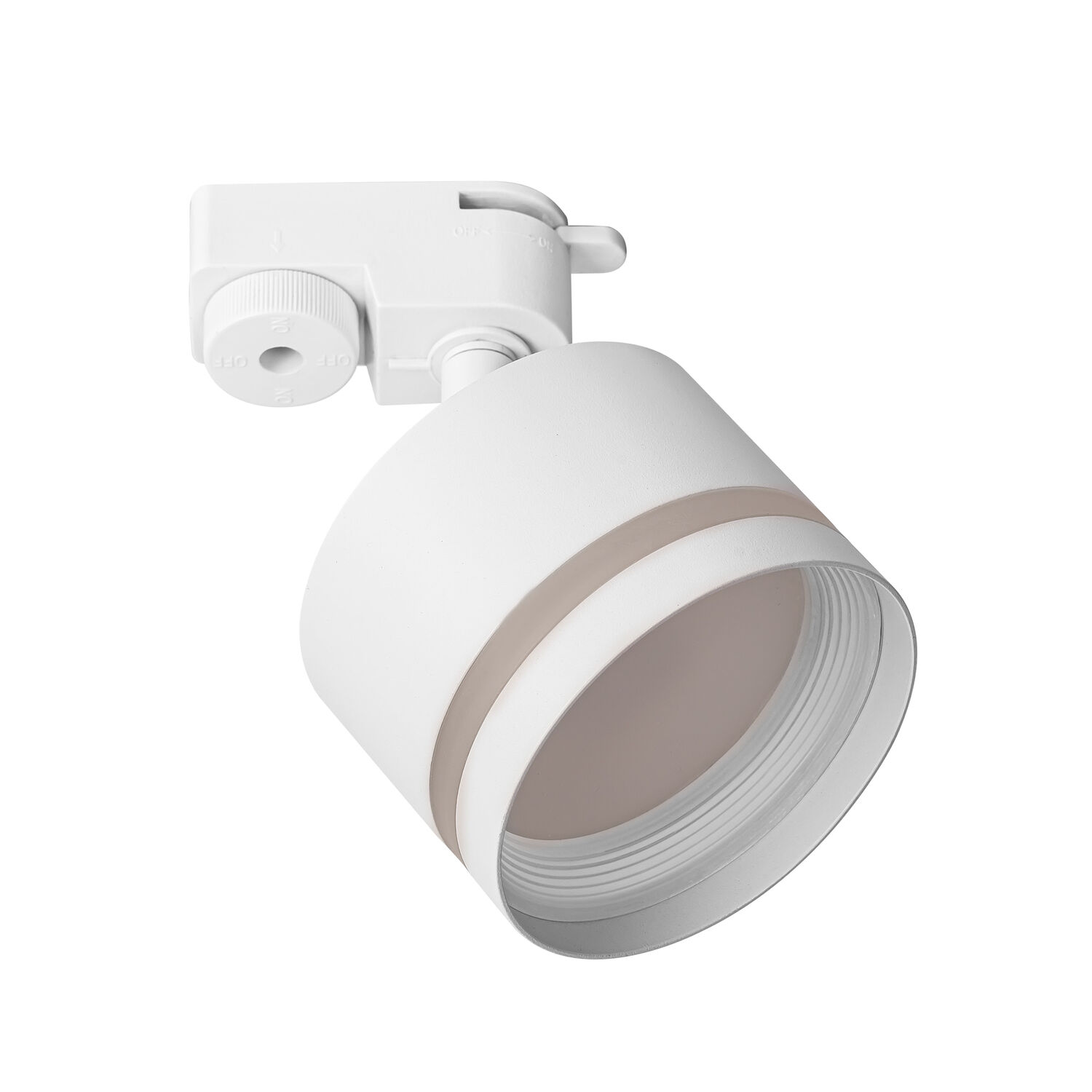 Трековый светильник Citilux Hardy CL002T10, арматура белая, плафоны металл белый - фото 1