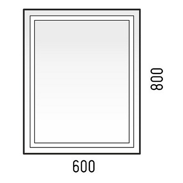 Мебель для ванной Corozo Юта 65, подвесная, цвет белый