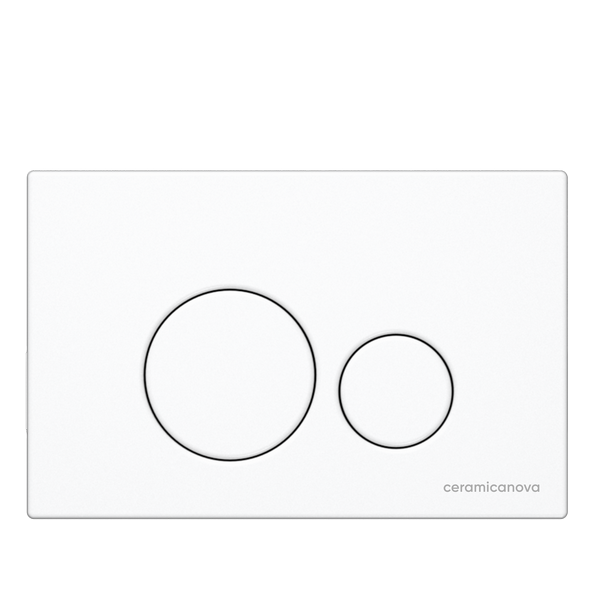 Инсталляция Ceramica Nova Envision CN1001W, с белой кнопкой смыва Round - фото 1