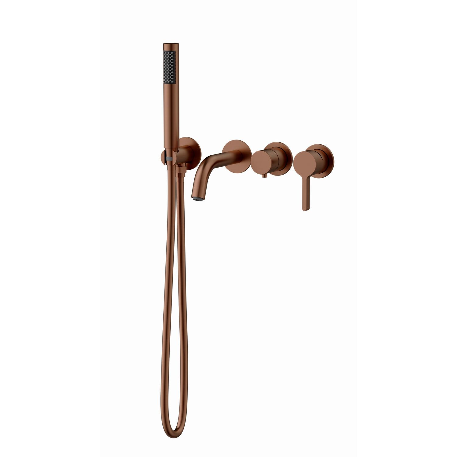 Смеситель Vincea Villa VTFW-1VL1BC для ванны, встраиваемый, цвет брашированная медь