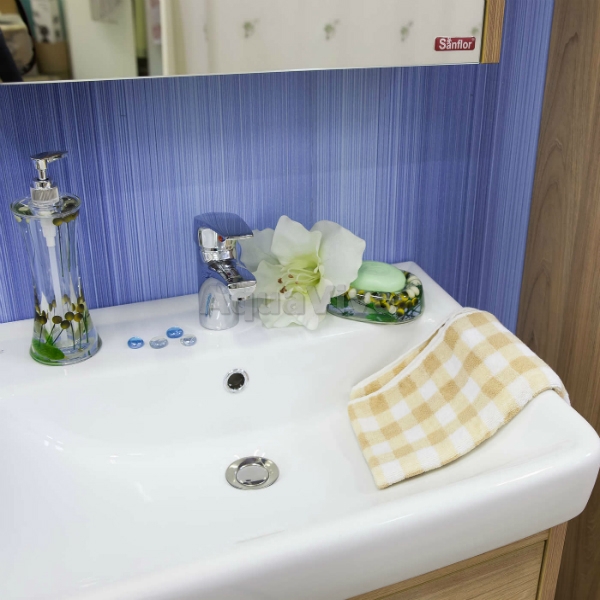 Мебель для ванной Sanflor Ларго 60, подвесная, цвет Швейцарский Вяз