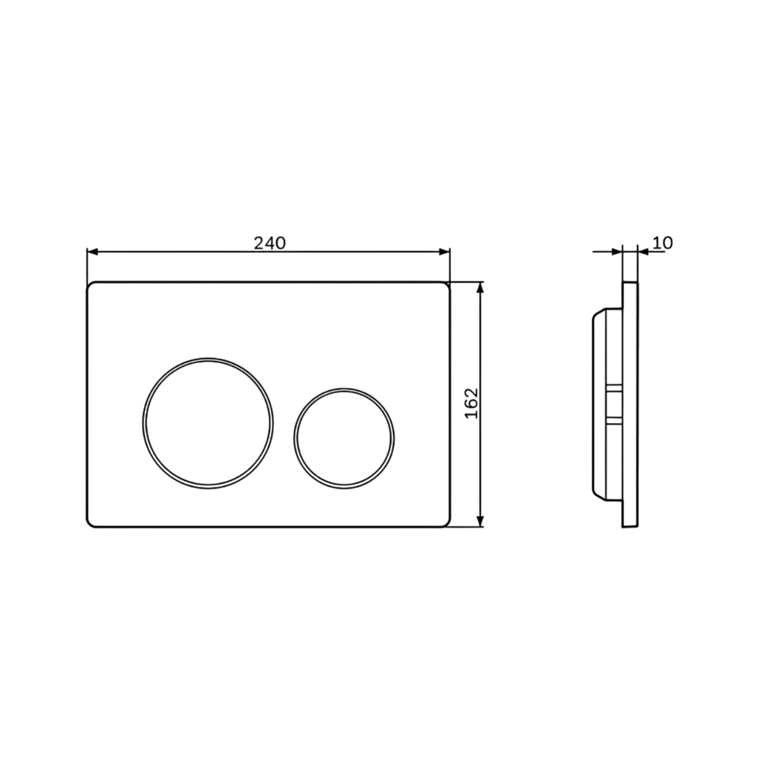 Комплект: Инсталляция AM.PM I012709+Кнопка I090138 черная+JOKI Stella Black JK1111019MB черный унитаз