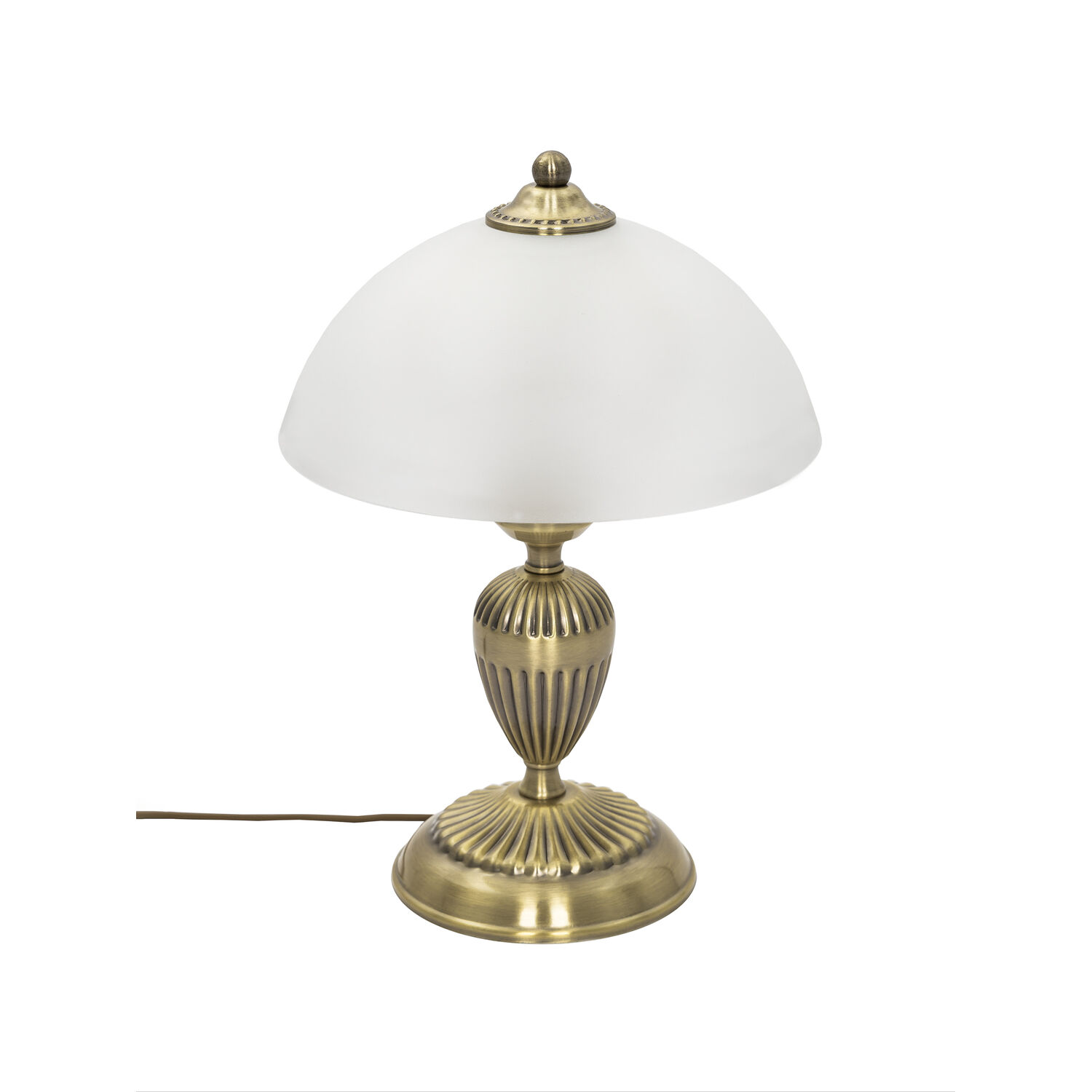 Настольный светильник Citilux Латур CL413811, арматура бронза, плафоны стекло белое - фото 1