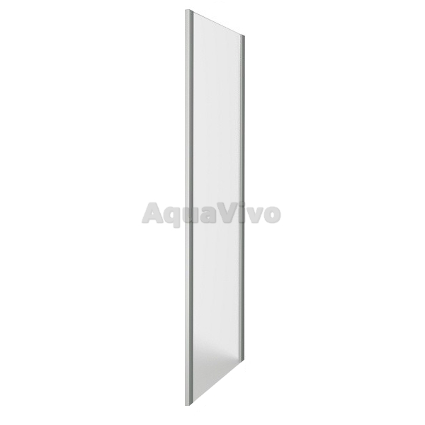 Боковая стенка Good Door Latte SP-90-G-WE 90, стекло грейп, профиль белый