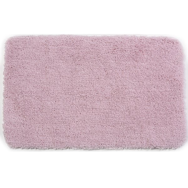 Коврик WasserKRAFT Kammel BM-8309 Chalk Pink для ванной, 90x57 см, цвет розовый