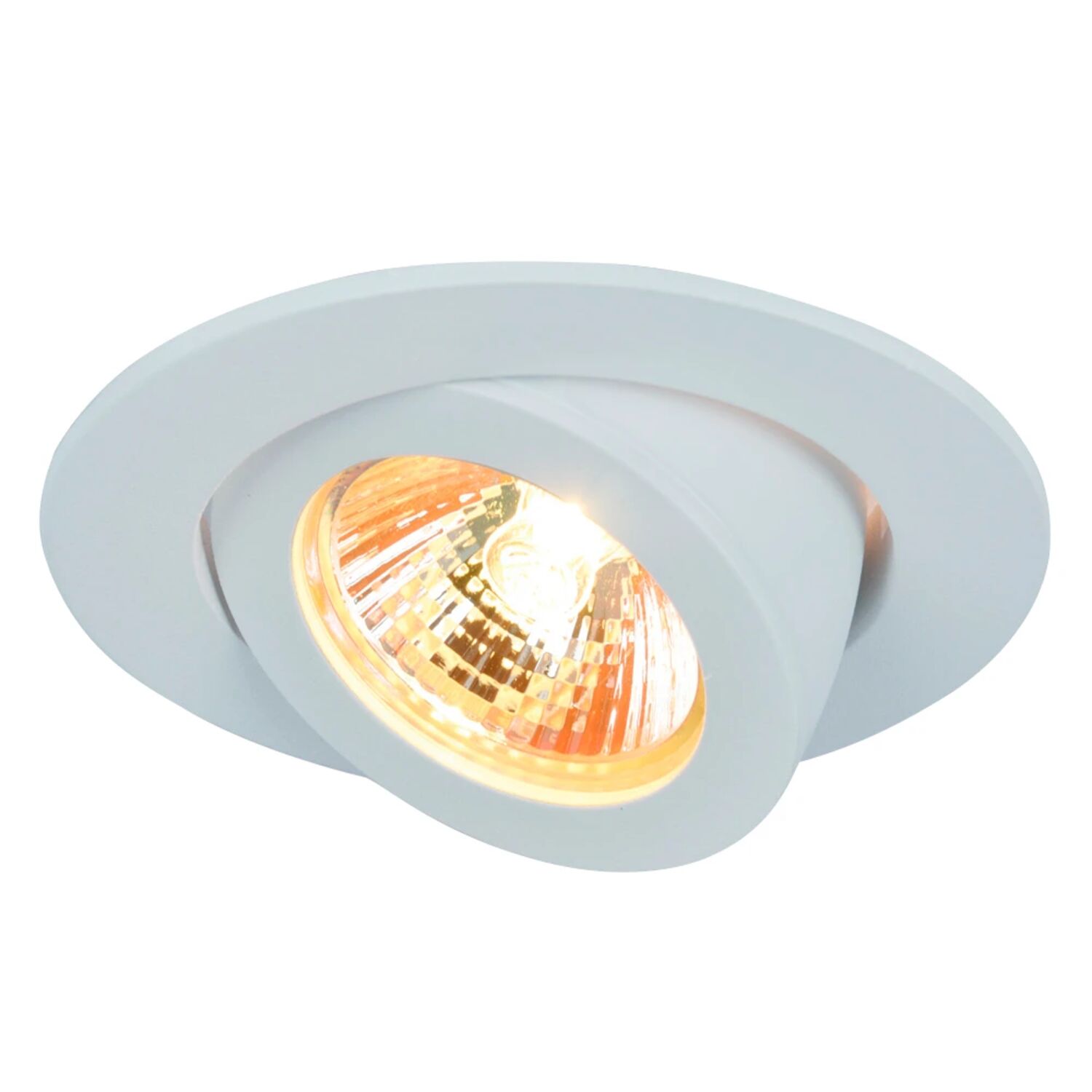 Точечный встраиваемый светильник Arte Lamp Accento A4009PL-1WH, арматура белая   