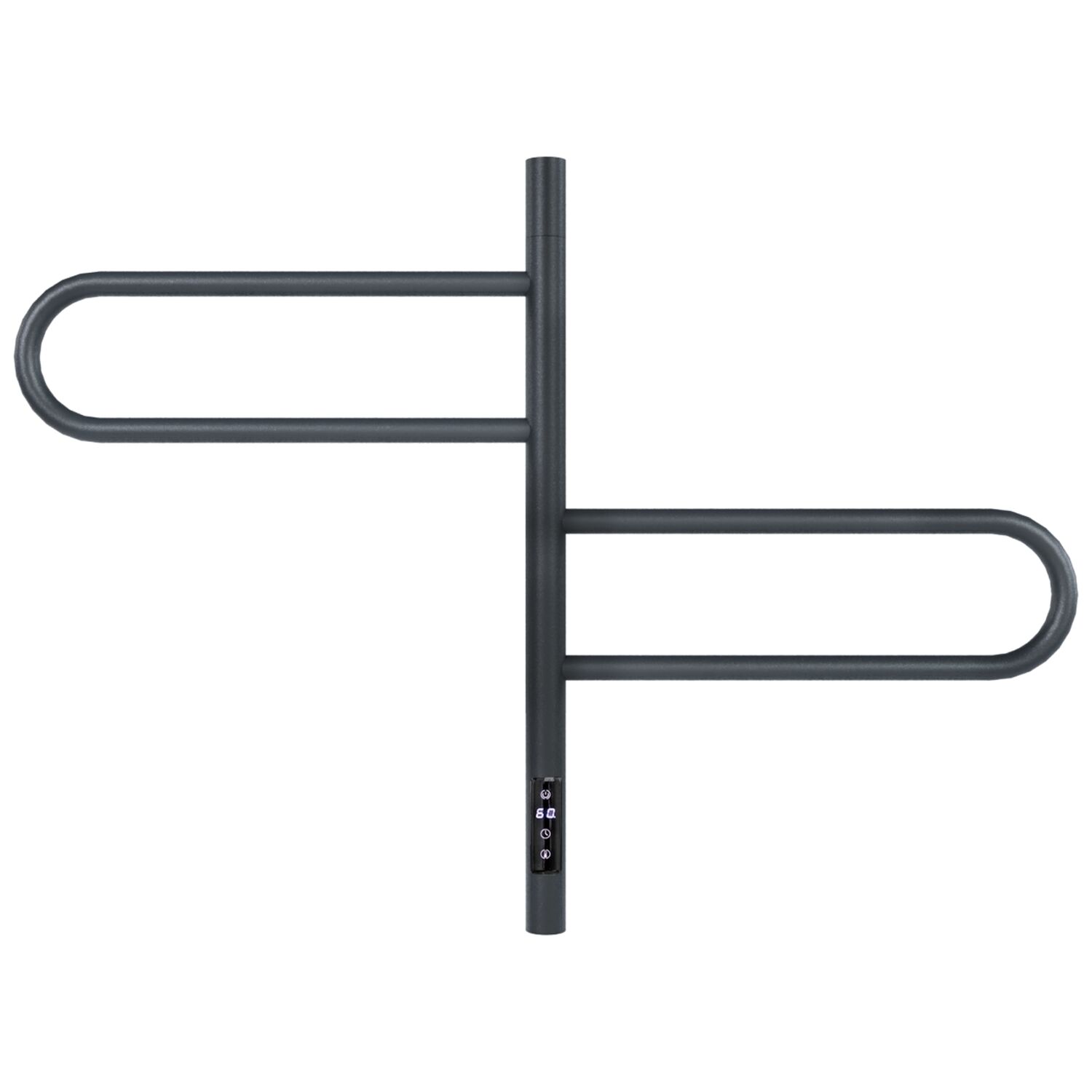 Полотенцесушитель Vincea VTD-1R1CGE 44x60 электрический, цвет графит