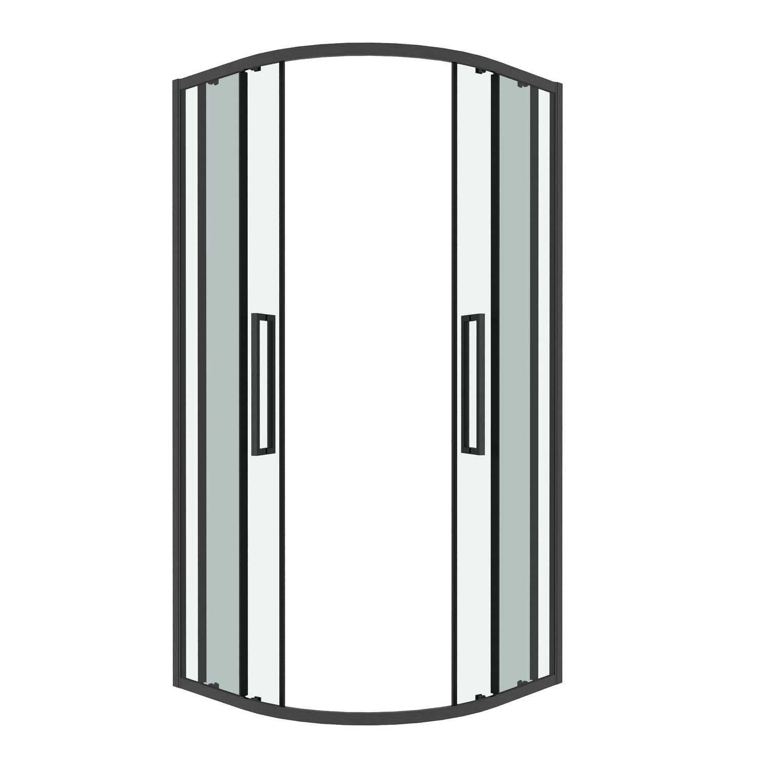 Душевой уголок Grossman Cosmo 301.K33.02.1010.42.00 100х100, стекло прозрачное, профиль графит сатин