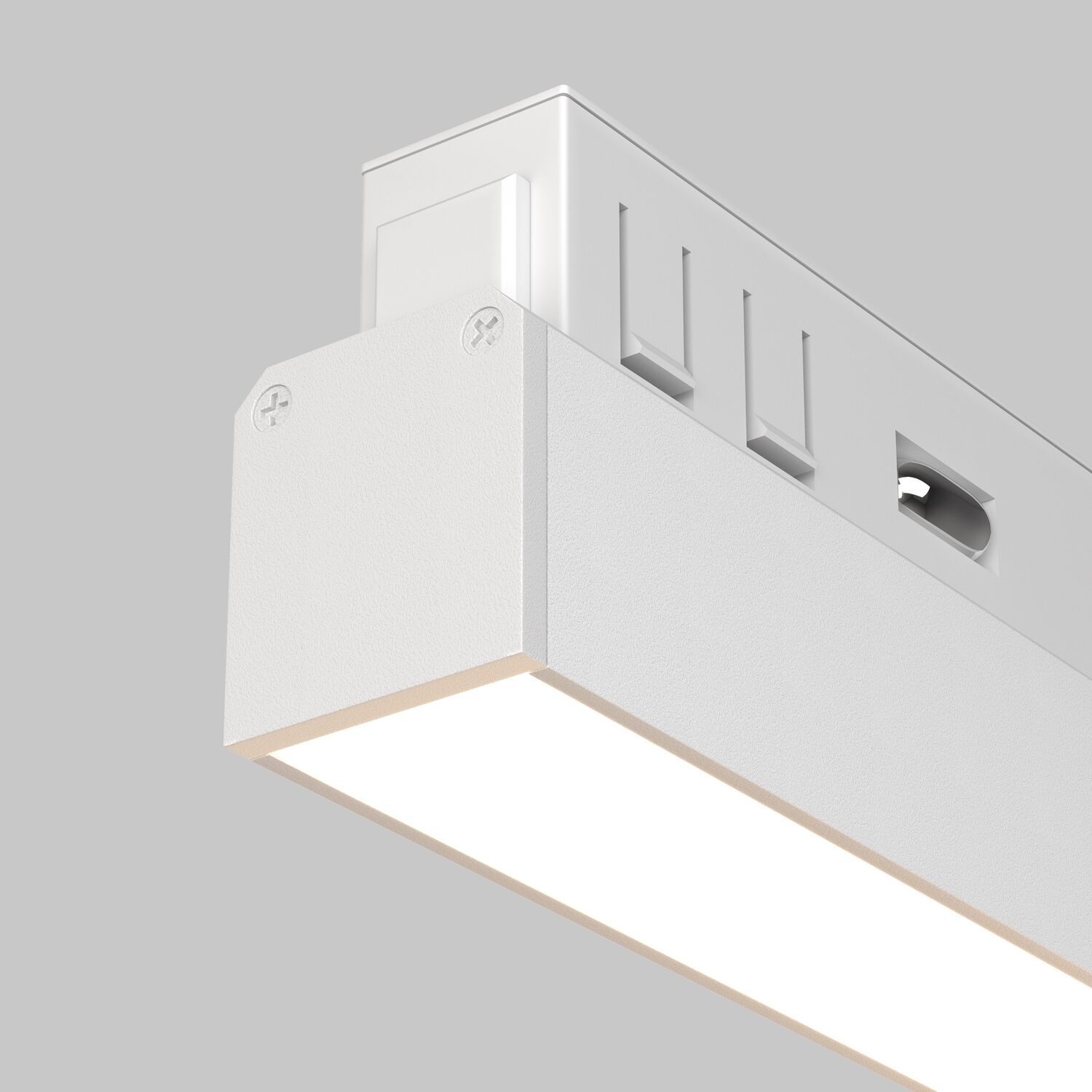 Трековый светильник Maytoni Basis Angle TR102-24W-DS-W, арматура белая    - фото 1