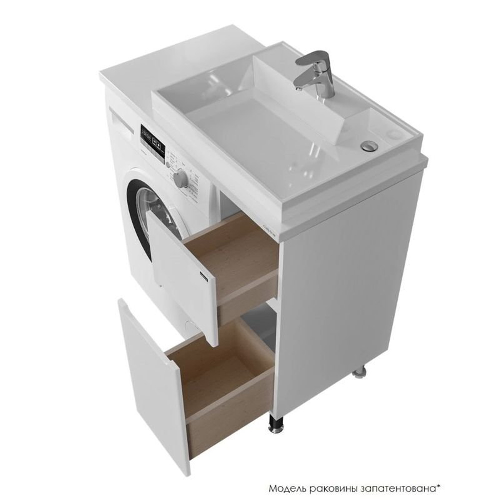 Тумба под раковину Санта Лондон 29, цвет белый - фото 1