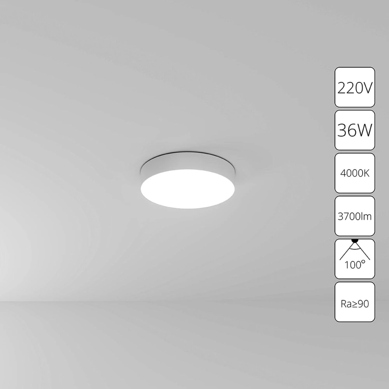 Потолочный светильник Arte Lamp Fado A6635PL-1WH, арматура белая   