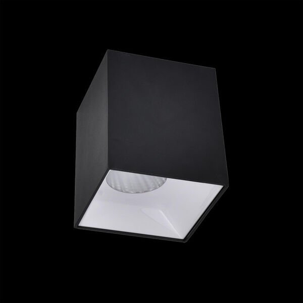 Точечный светильник Citilux Старк CL7440210, арматура черная, плафон металл белый - фото 1