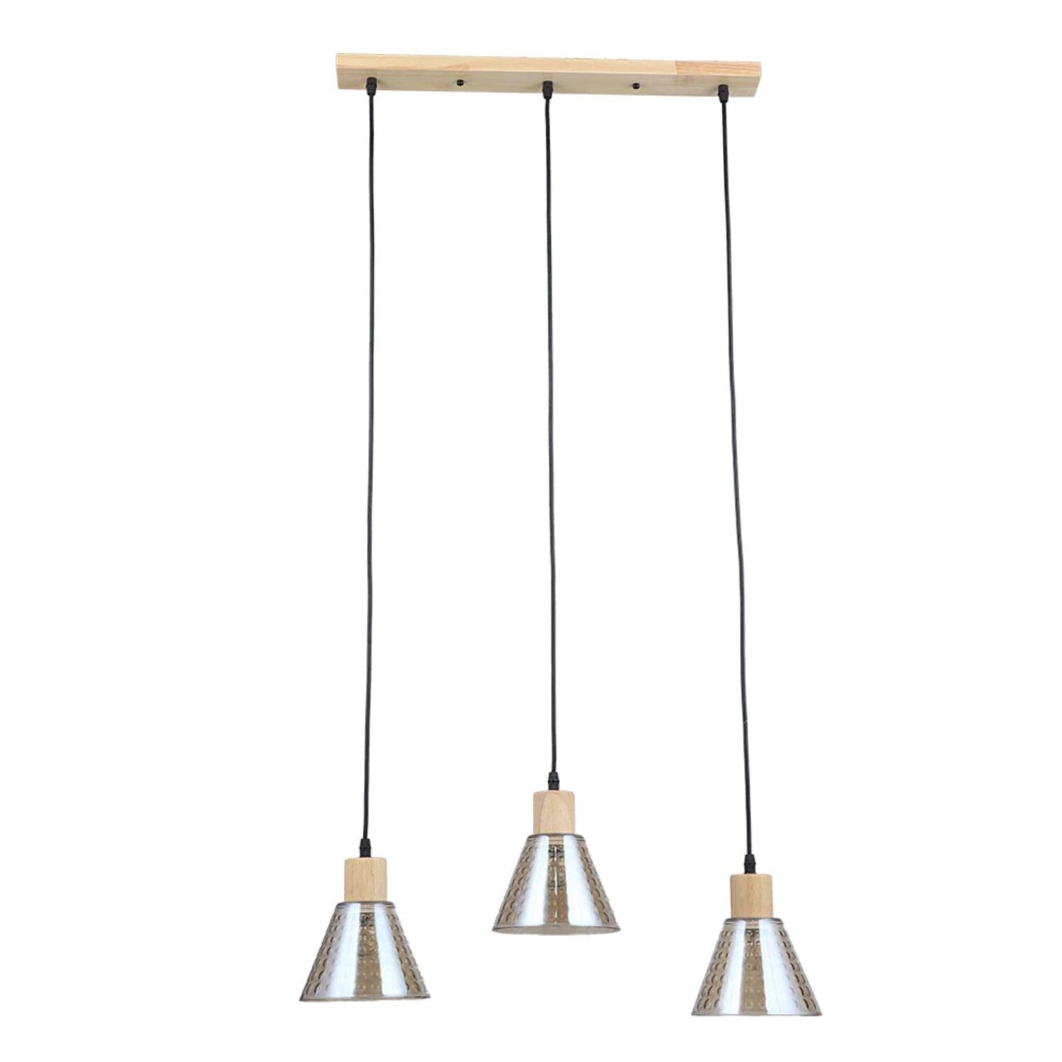 Подвесной светильник Arte Lamp Lancaster A5891SP-3BK, арматура черная, плафон стекло янтарное