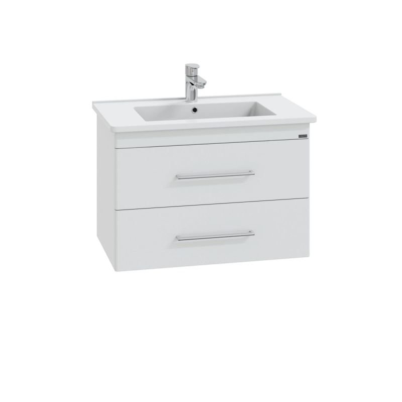 Тумба под раковину Санта Вегас 75 подвесная, цвет белый - фото 1