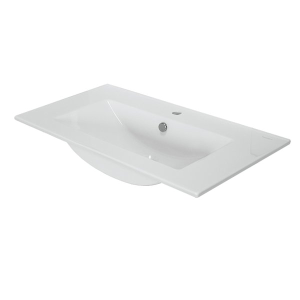 Мебель для ванной Comforty Модена М-90, цвет белый матовый