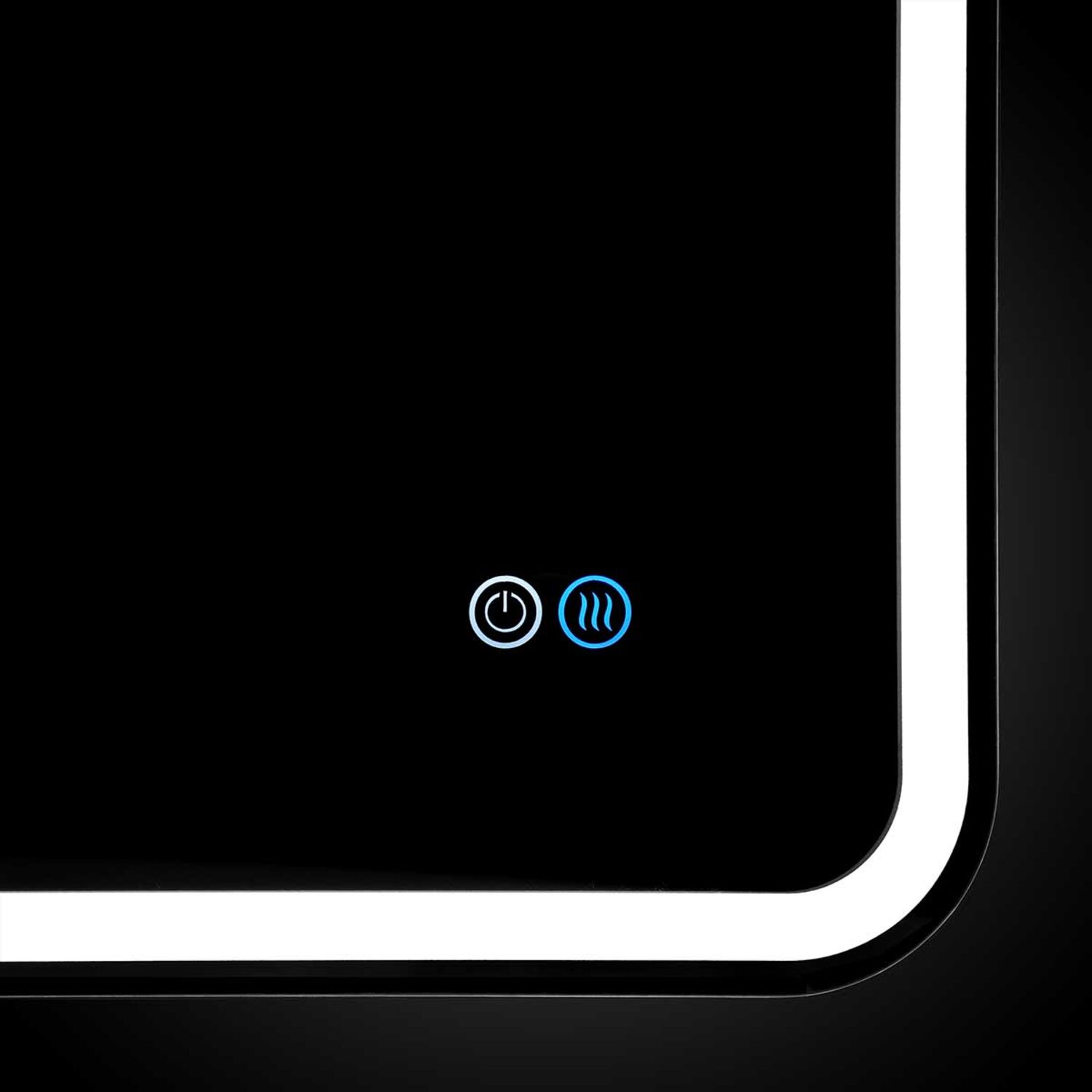 Зеркало Vincea VLM-3VC808-2 80х80, с подсветкой, функцией антизапотевания и диммером - фото 1