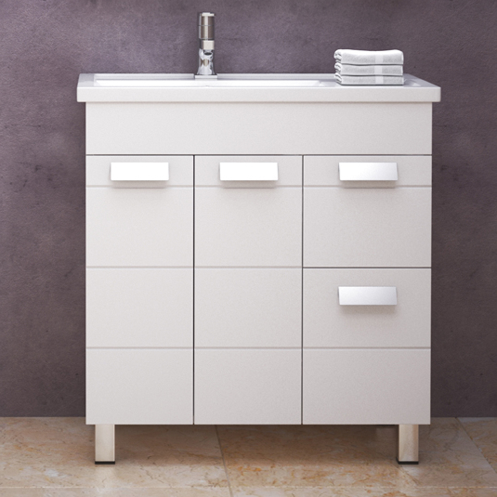 Мебель для ванной Corozo Денвер Z2 80, цвет белый - фото 1