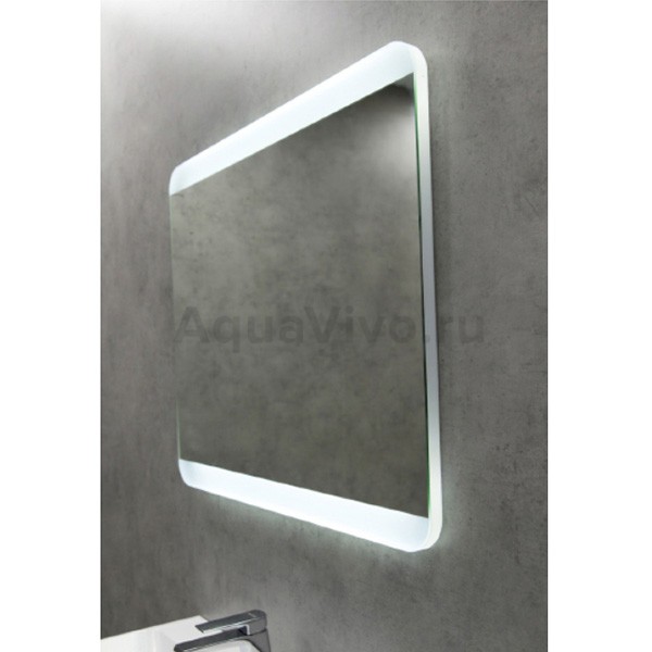 Зеркало Belbagno SPC-CEZ-700-600-LED-BTN 70x60, с подсветкой - фото 1