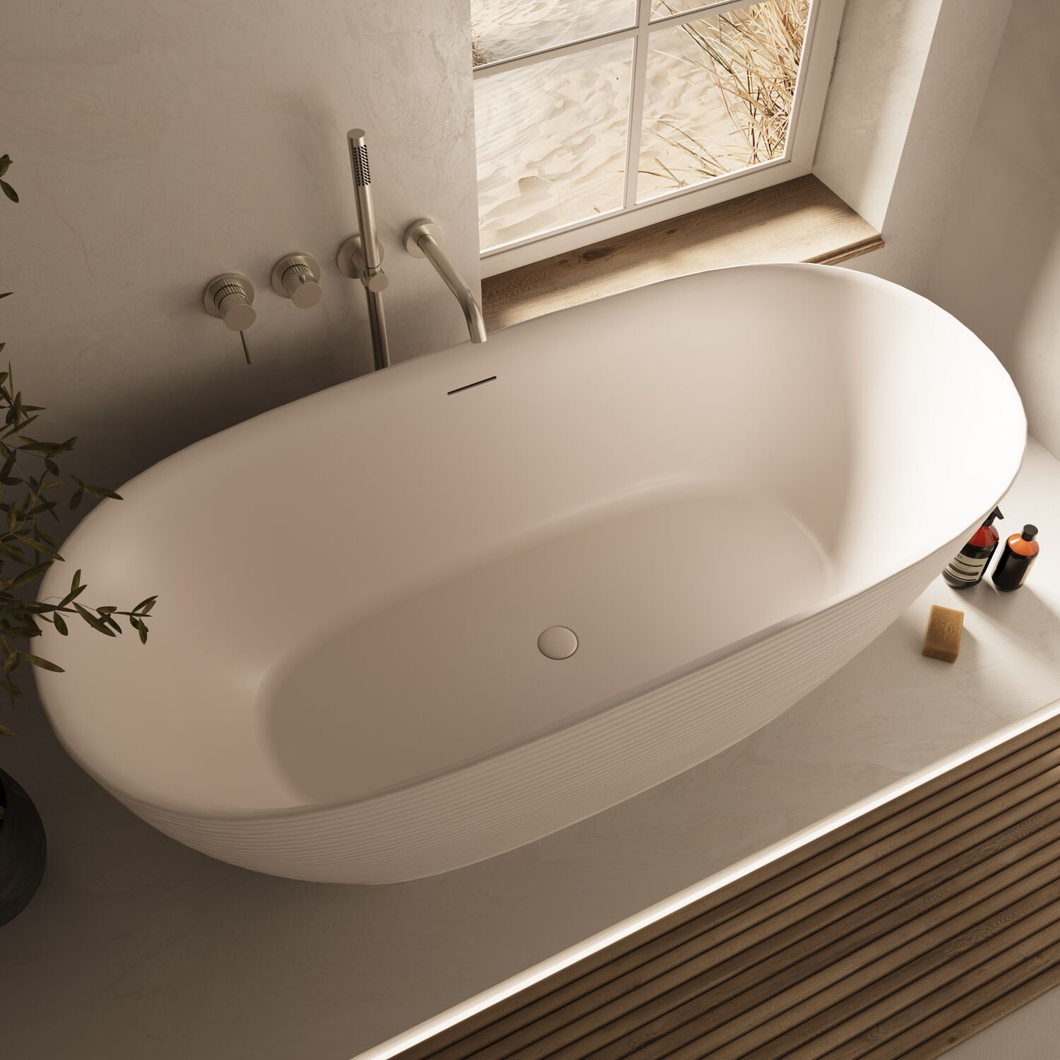 Ванна Vincea VBT-701-1700MW 170x80 акриловая, цвет белый матовый - фото 1