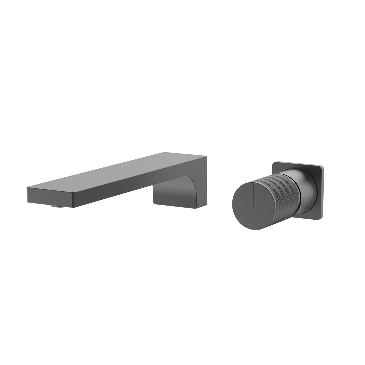 Смеситель Vincea Domus VBFW-5DM01GM для раковины, встраиваемый, цвет вороненая сталь