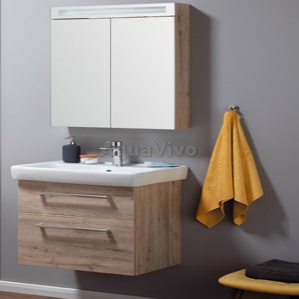Мебель для ванной Dreja Q Max 80, цвет Дуб Кантри - фото 1