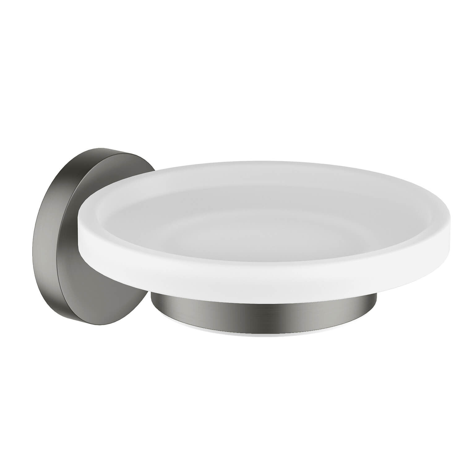 Мыльница Акватек Европа AQ4103BGM, подвесная, цвет оружейная сталь - фото 1