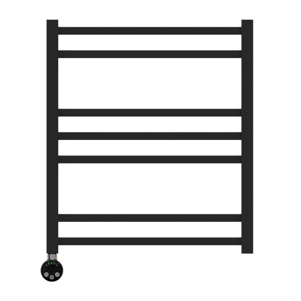 Полотенцесушитель Lemark Bellario П7 50x60 электрический, цвет черный - фото 1