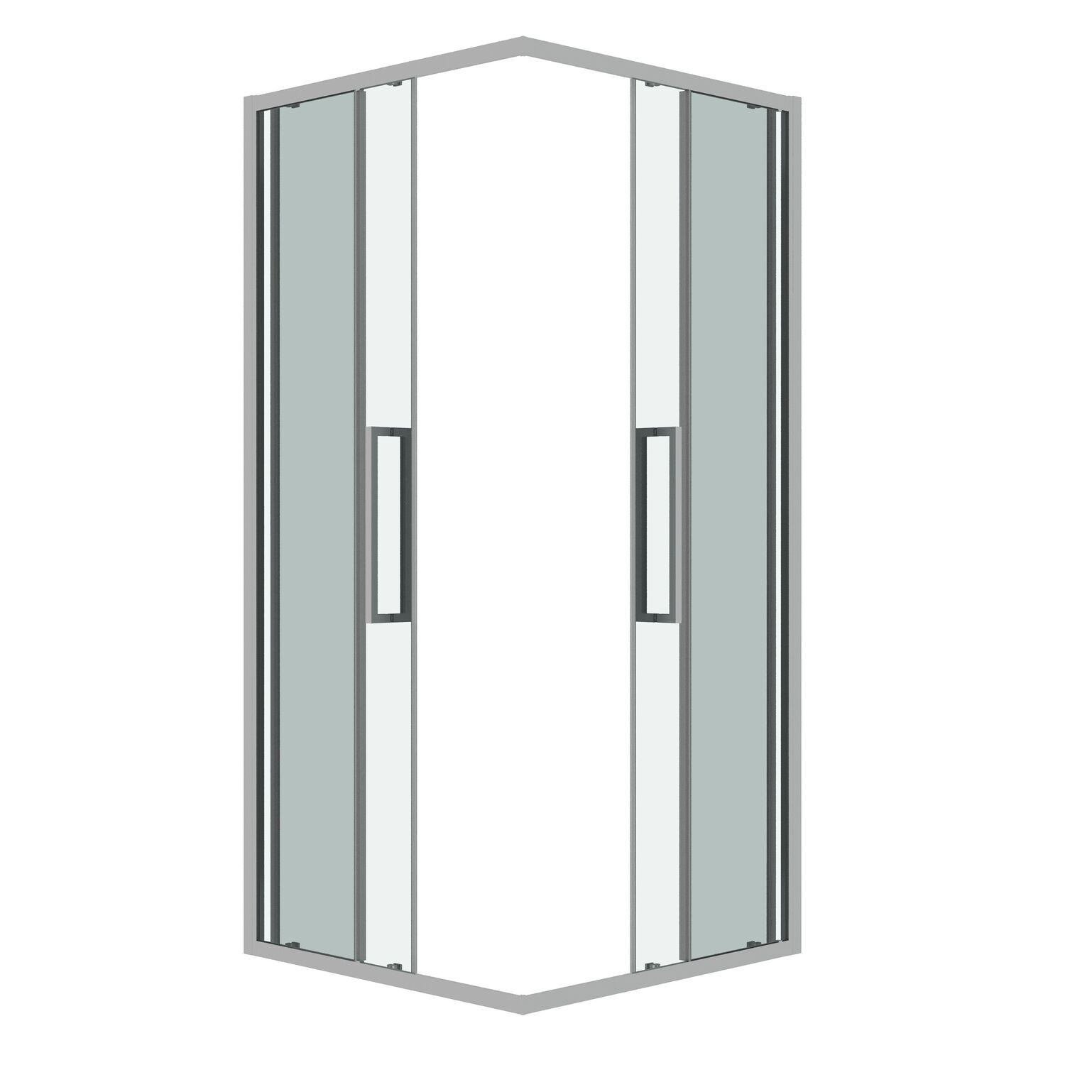 Душевой уголок Grossman Cosmo 300.K33.02.9090.10.00 90х90, стекло прозрачное, профиль хром