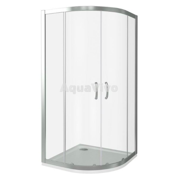 Душевой уголок Good Door Infinity R-90-C-CH 90х90, стекло прозрачное, профиль хром - фото 1