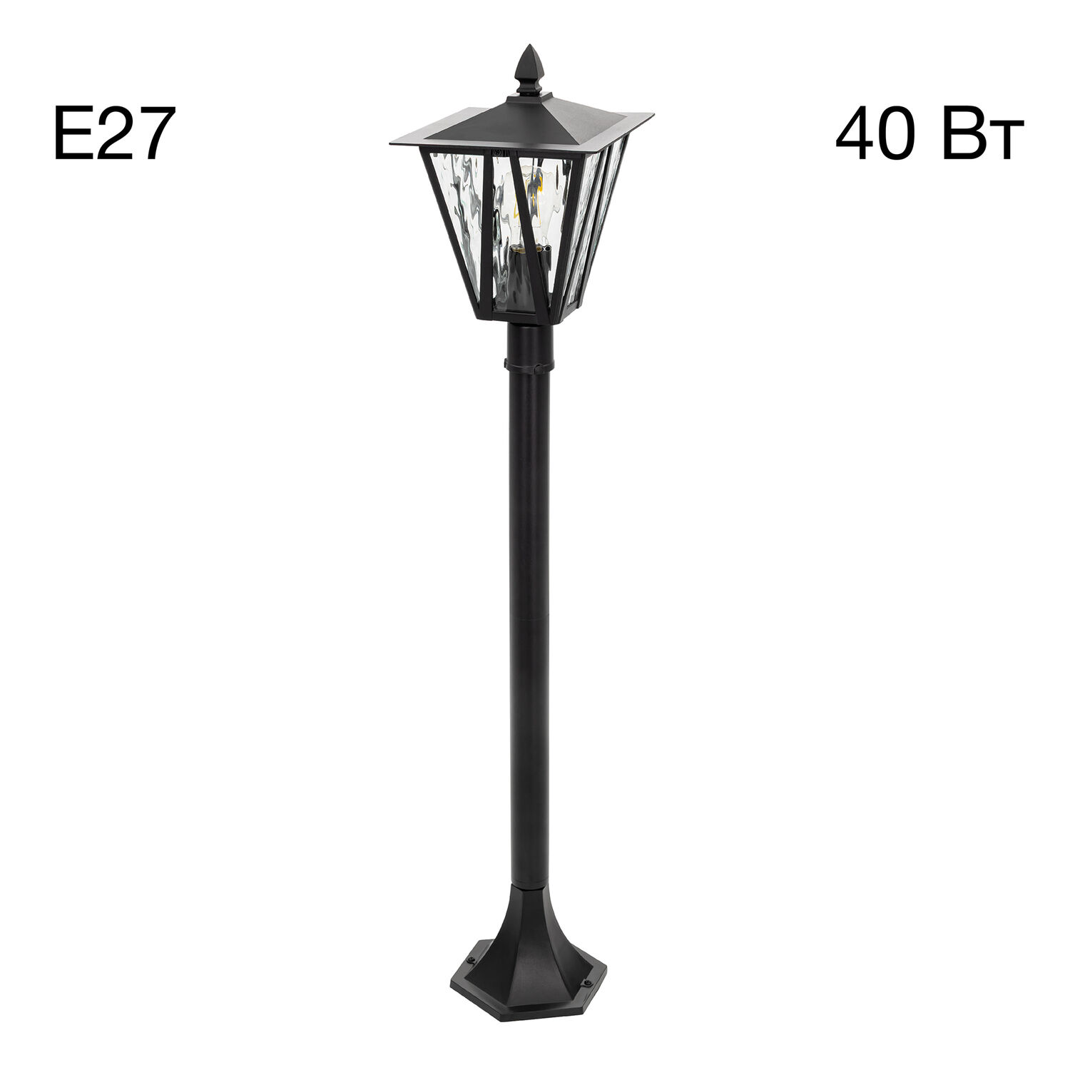 Уличный парковый светильник Citilux Forts CLU09B, арматура черная