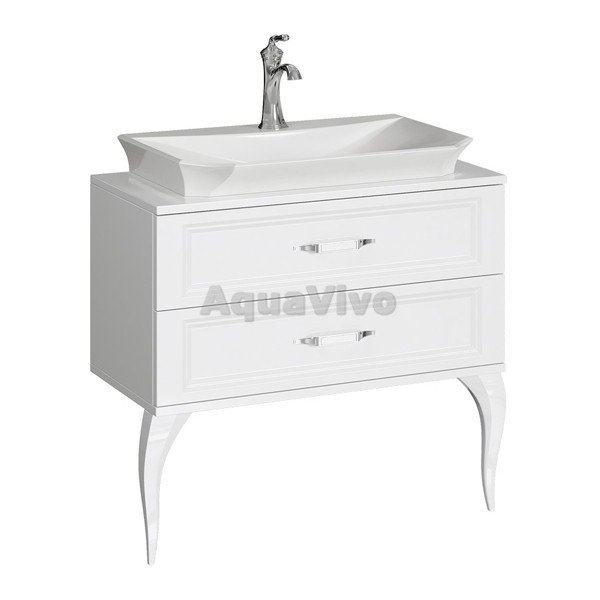 Мебель для ванной Aqwella La Donna 85, цвет белый - фото 1