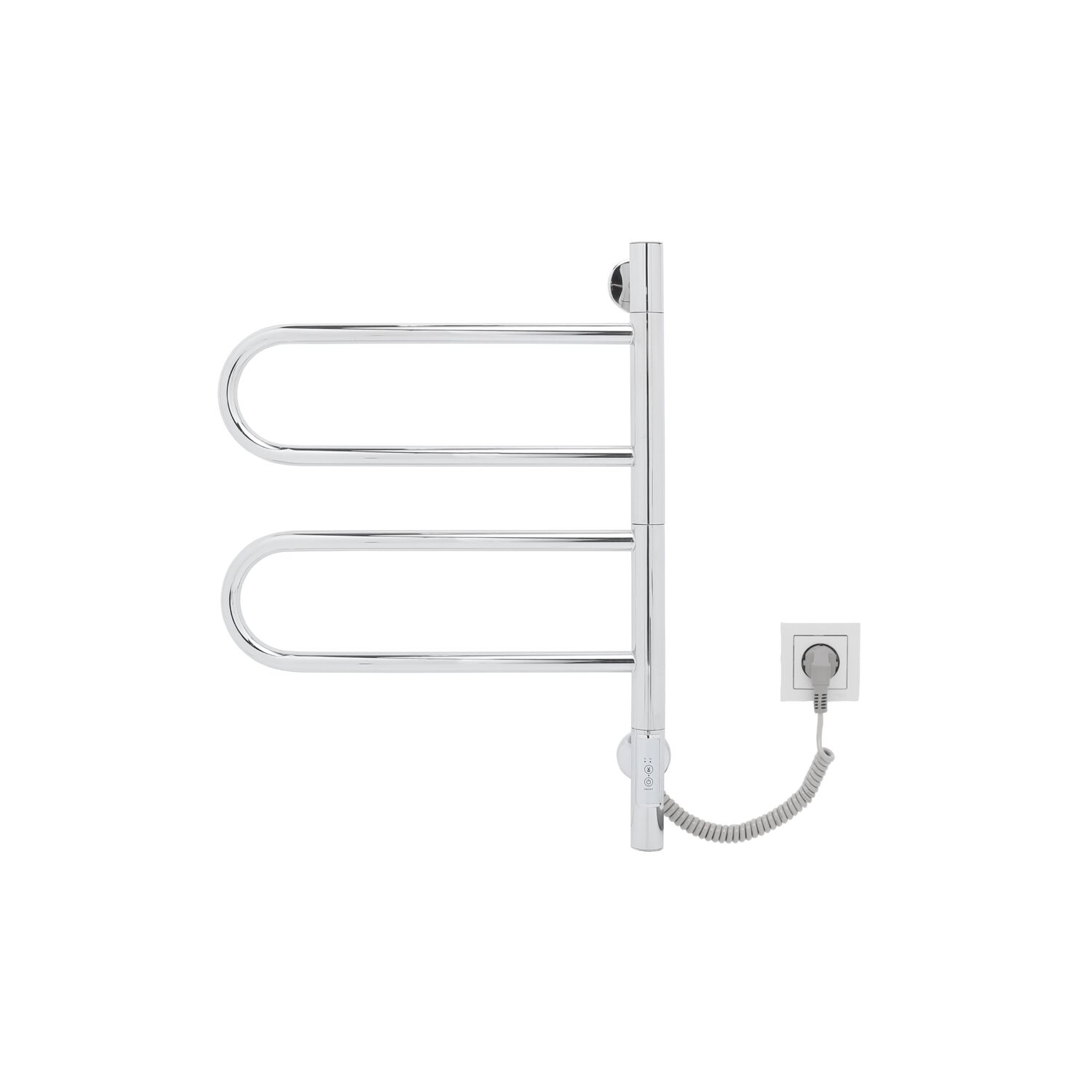 Полотенцесушитель Vincea VTD-1R1CE 44x60 электрический, цвет хром