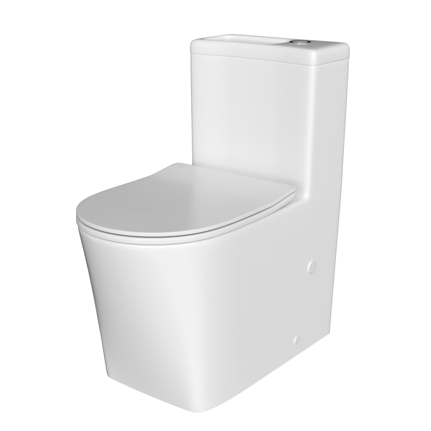 Унитаз-моноблок Joki Royal T JK86472103 напольный, безободковый, смыв Торнадо, с сиденьем микролифт, цвет белый