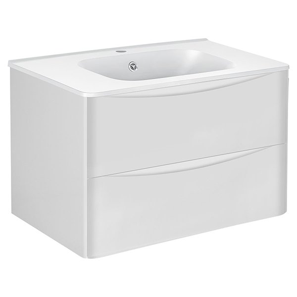 Мебель для ванной Vincea Paola 80, цвет белый глянец - фото 1