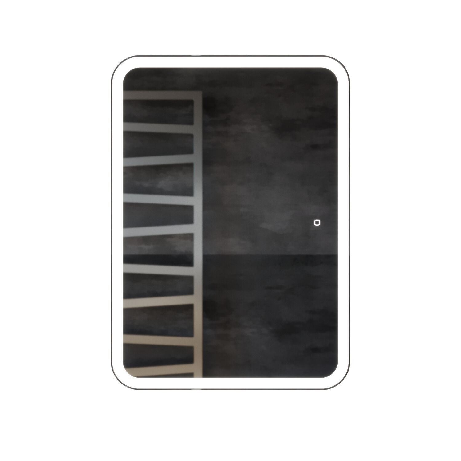 Зеркало Mixline Стив 50x70, с подсветкой, горизонтальный / вертикальный монтаж